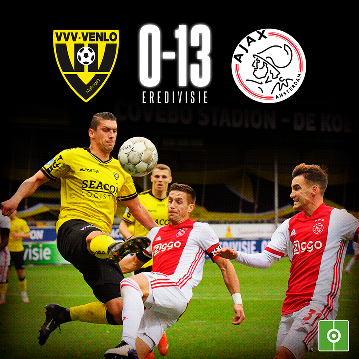 VVV Vello 0-13 Ajax